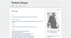 Desktop Screenshot of hudsonhongo.com